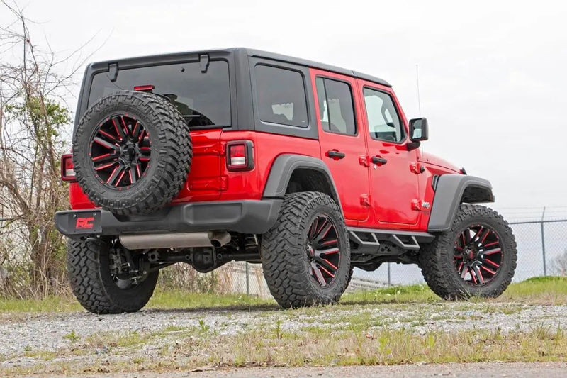 Contoured Drop Steps 4 Door Jeep Wrangler JL (21-25)/Wrangler Unlimited (18-25) by Magwarehouse.com
