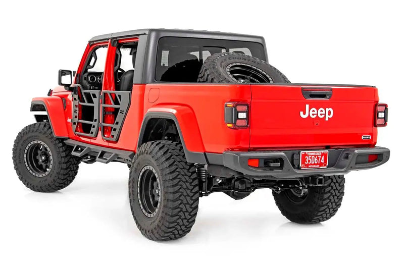 Contoured Drop Steps Jeep Gladiator JT 4WD (2020-2026) by Magwarehouse.com
