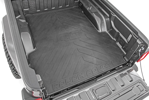 Bed Mat 5' Bed RC Logo Jeep Gladiator JT 4WD (2020-2025) by Magwarehouse.com