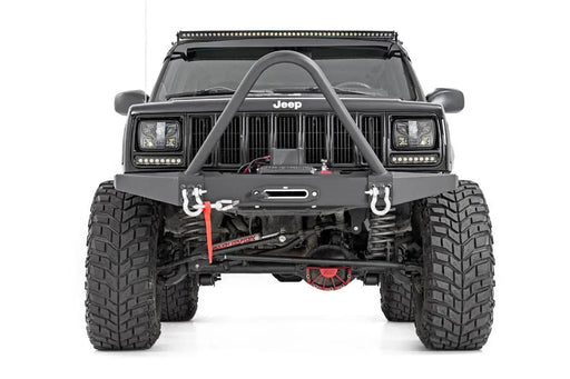 Front Winch Bumper Jeep Cherokee XJ 2WD/4WD (1984-2001) by Magwarehouse.com