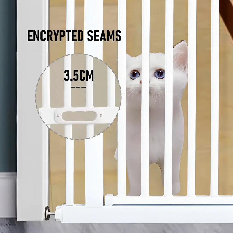Extra Tall 150cm Pet Security Gate Safety Guard Adjustable by salelink.co.nz