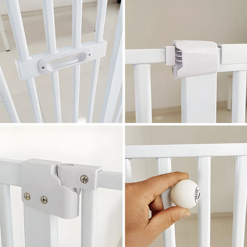 Extra Tall 150cm Pet Security Gate Safety Guard Adjustable by salelink.co.nz