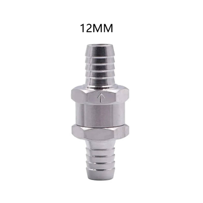 salelink.co.nz Unbranded 12mm Non Return Check Valve 12mm Inline Fuel Line Check Valve Aluminum Alloy