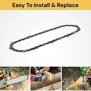 16'' Chainsaw Chain Blade Saw Replace Semi Chisel by salelink.co.nz