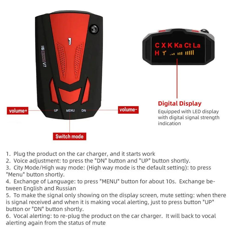 Radar Detector by salelink.co.nz