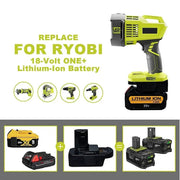 DEWALT Milwaukee to RYOBI Battery Adapter Converter by salelink.co.nz