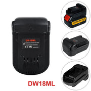 for Dewalt 18V/20V Max Battery Adapter Convert to for Milwaukee M18 18V Tool Use by salelink.co.nz