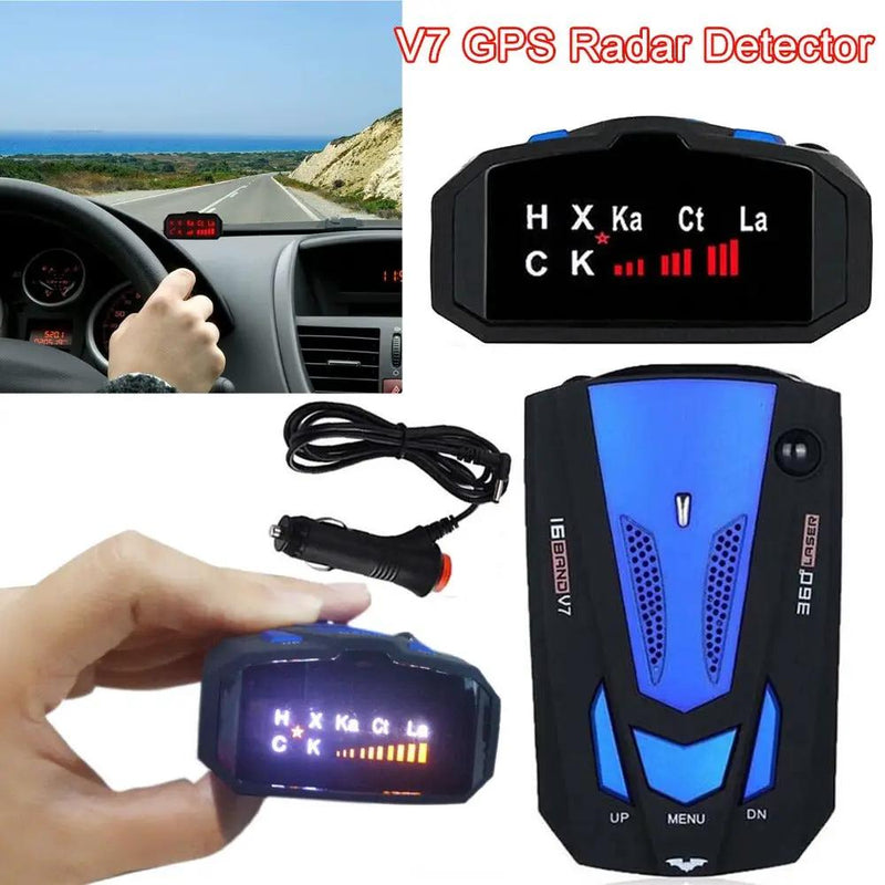 Radar Detectors Laser GPS Speedometer Voice Alert 360° Camera Car Truck System by salelink.co.nz