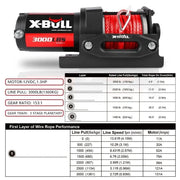 X-Bull Electric Winch 3000LBS by salelink.co.nz