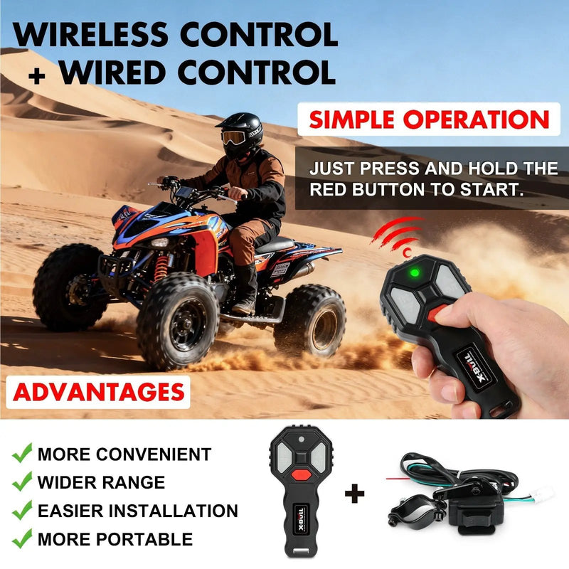 X-BULL Electric Winch 5000LBs by salelink.co.nz