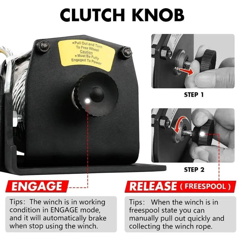 X-BULL Electric Winch 3000LBs by salelink.co.nz