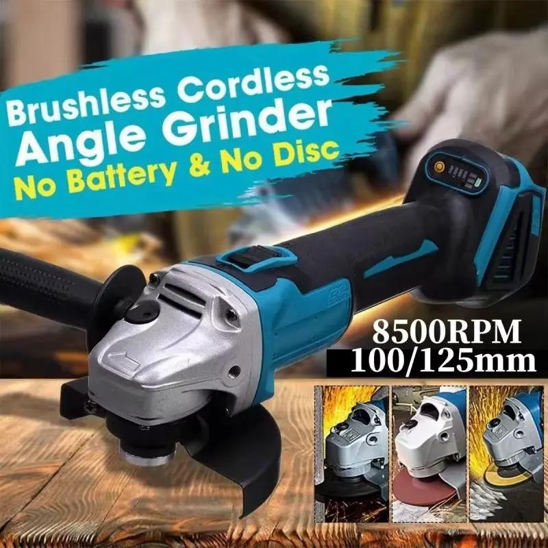 Brushless Angle Grinder Fits Makita Battery 18V by salelink.co.nz