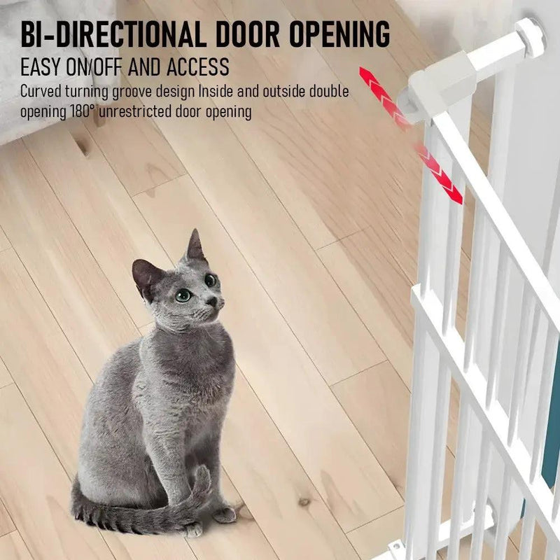 Extra Tall 150cm Pet Security Gate Safety Guard Adjustable by salelink.co.nz