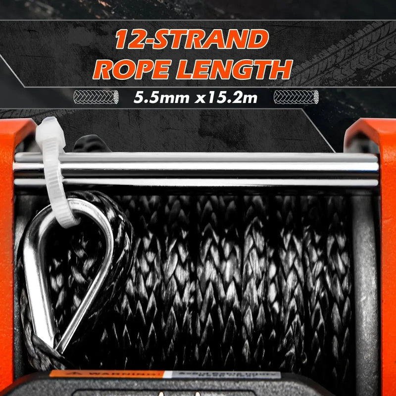 X-Bull Electric Winch 4500LBS by salelink.co.nz