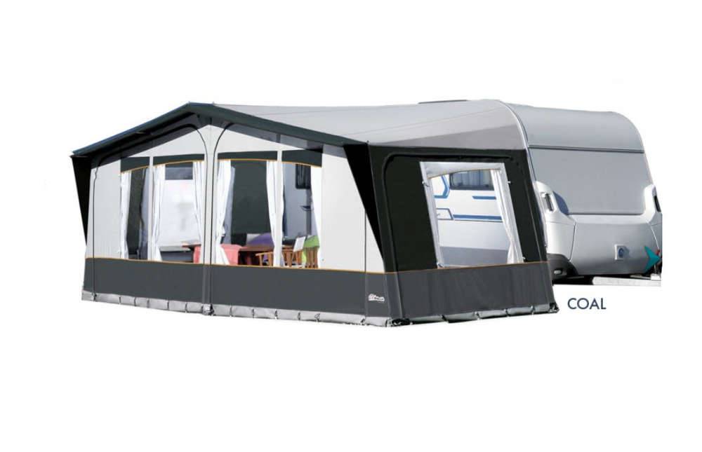 Inaca Sands 250 Coal Awning Complete - 10.75m - Action Outdoors Kiwi