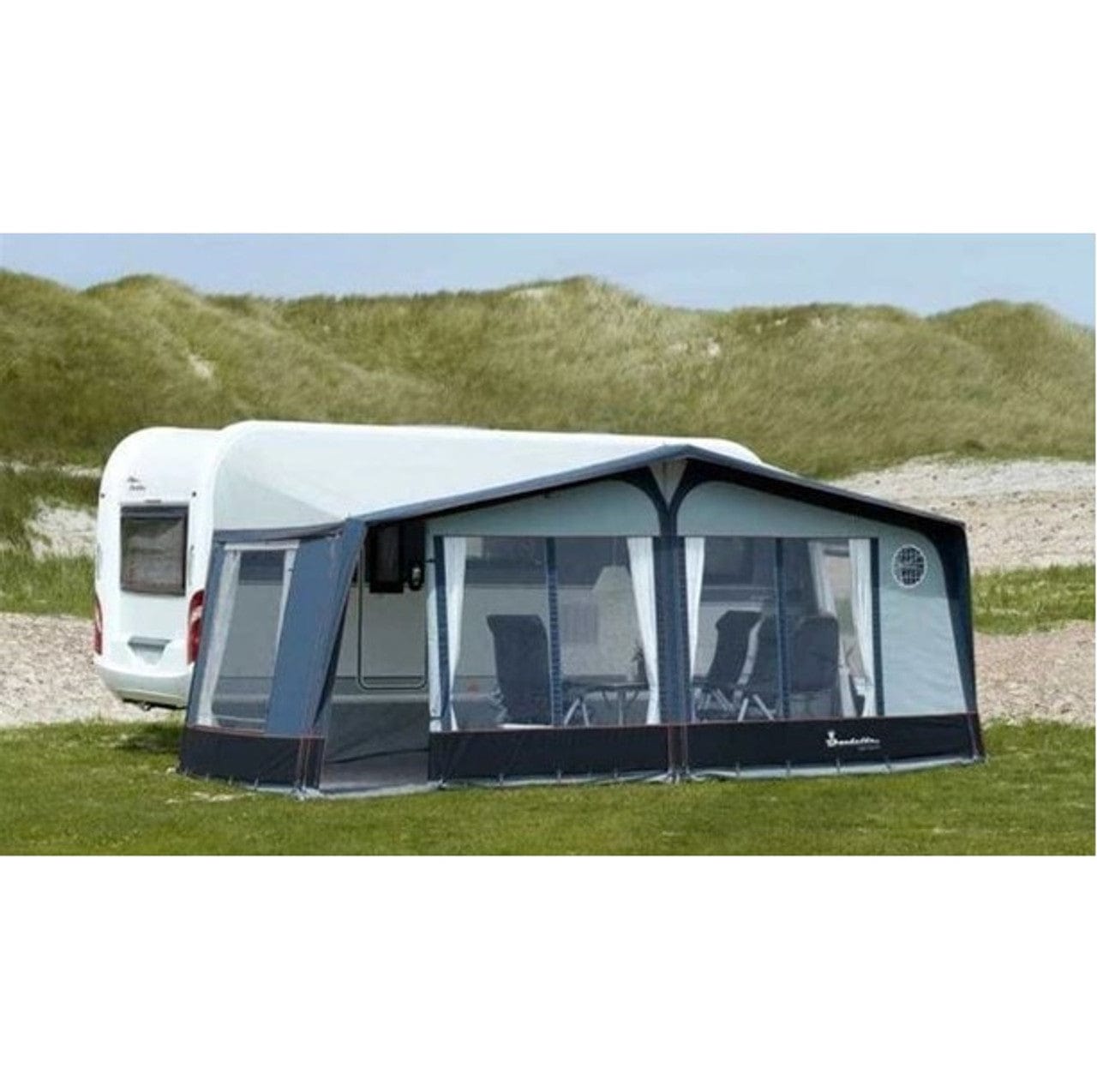 Inaca Rail Awnings Inaca Sands 250 Coal Awning Complete - 10.5m