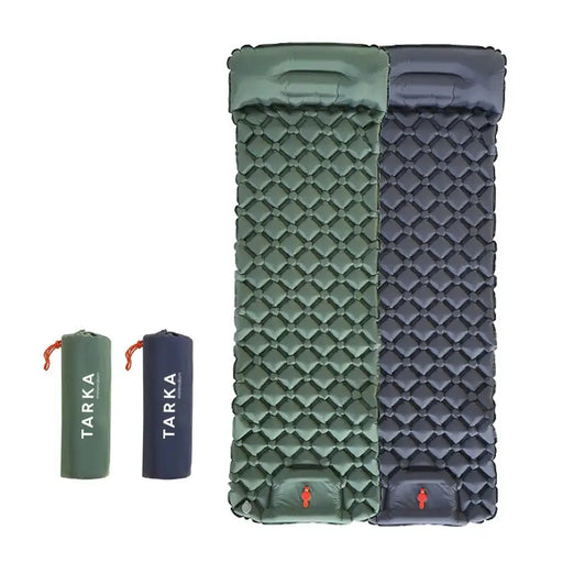 Inflatable Camping Mat with Pillow – Self-Inflating Mattress by Habicare