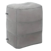 Inflatable Travel Footrest Pillow (Navy Blue & Grey) by Habicare