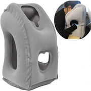 Inflatable Travel Neck Pillow with Chin Support by Habicare