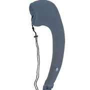 Inflatable Travel Side-Sleeping Neck Pillow (Grey & Blue) by Habicare