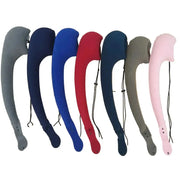 Inflatable Travel Side-Sleeping Neck Pillow (Grey & Blue) by Habicare