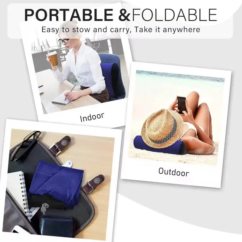 Inflatable Wedge Support Travel Pillow by Habicare