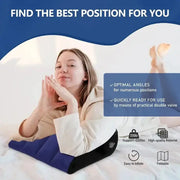 Inflatable Wedge Support Travel Pillow by Habicare
