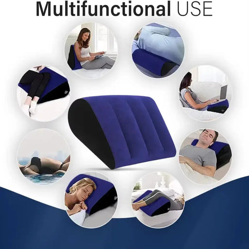 Inflatable Wedge Support Travel Pillow by Habicare