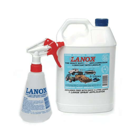 Inox Lubricant Inox MX4 Lanox Lanolin Lubricant with Applicator Bottle 5L