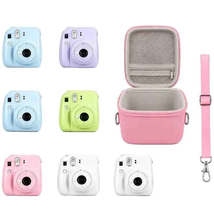Habicare Instax Mini 12/11/9/8 EVA Hard Protective Camera Case with Shoulder Strap Instax Mini 12/11/9/8 EVA Hard Protective Camera Case with Shoulder Strap