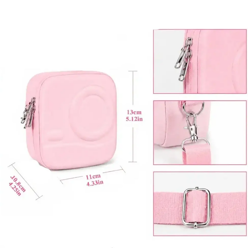 Habicare Instax Mini 12/11/9/8 EVA Hard Protective Camera Case with Shoulder Strap Instax Mini 12/11/9/8 EVA Hard Protective Camera Case with Shoulder Strap