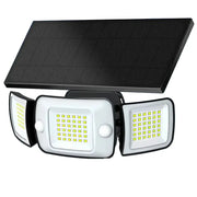6000mAh Solar Flood Light with Dual Motion Sensors by Habicare