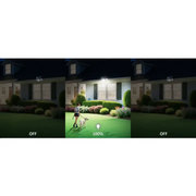 6000mAh Solar Flood Light with Dual Motion Sensors by Habicare