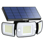6000mAh Solar Flood Light with Dual Motion Sensors by Habicare