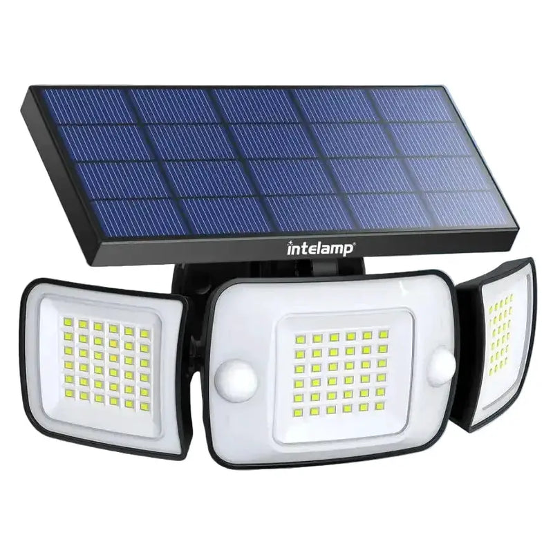 6000mAh Solar Flood Light with Dual Motion Sensors by Habicare