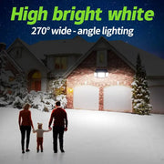 6000mAh Solar Flood Light with Dual Motion Sensors by Habicare
