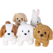 Interactive Electric Plush Corgi Dog Toy with Wagging Tail & Walking Action by Habicare