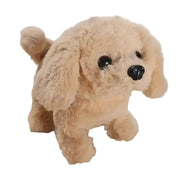 Interactive Electric Plush Corgi Dog Toy with Wagging Tail & Walking Action by Habicare