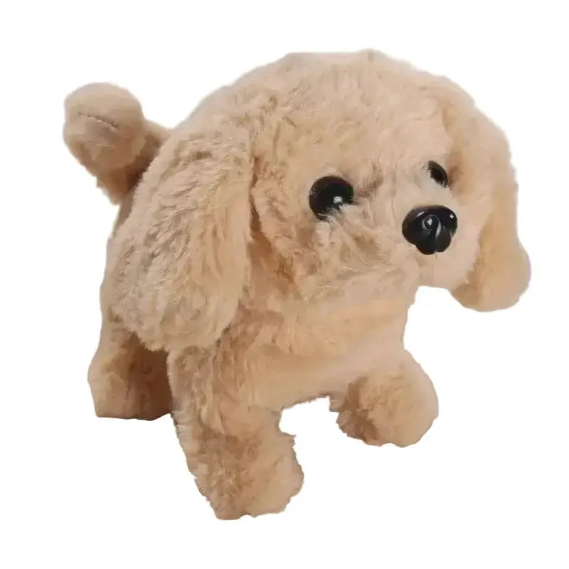 Interactive Electric Plush Corgi Dog Toy with Wagging Tail & Walking Action by Habicare
