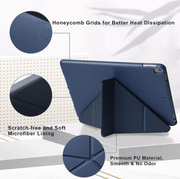 techplus iPad Air 11-inch (2024) Ultra Slim Smart Case – Lightweight Multi-Fold Cover iPad Air 11-inch (2024) Ultra Slim Smart Case – Lightweight Multi-Fold Cover