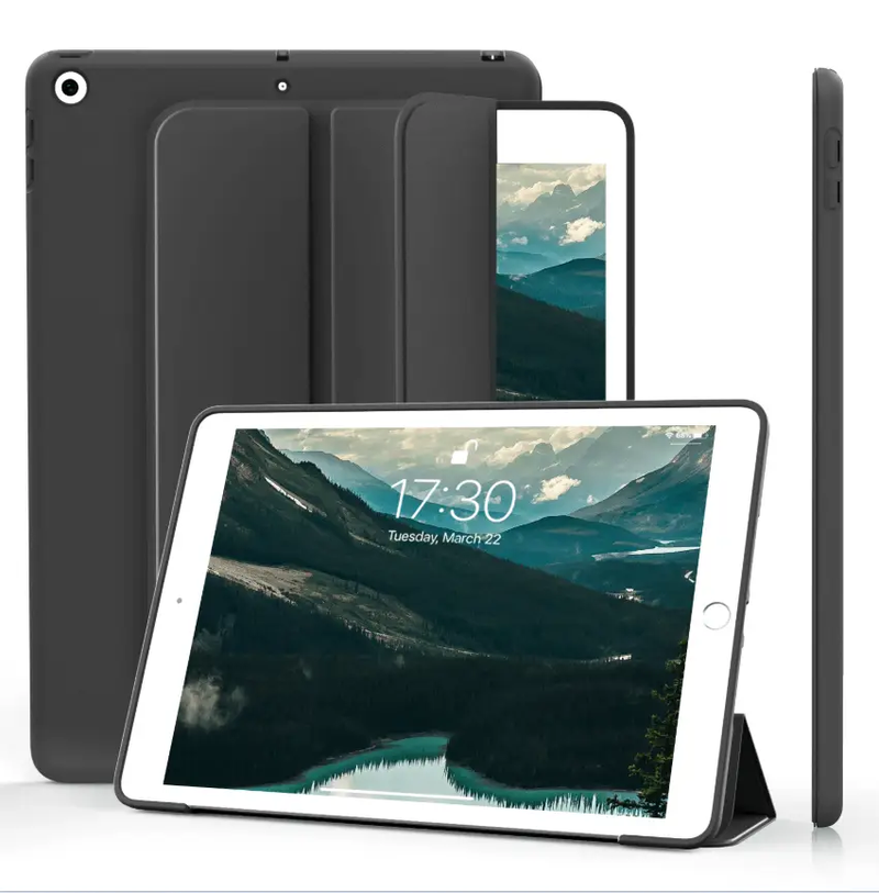 iPad 10.2 Case (7th/8th/9th Gen) – Ultra Slim Trifold Smart Cover by techplus