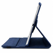 techplus iPad 10.2-inch 8th Gen (2020) Rotating Case – 360° Slim Protective Cover with Stand (Blue) iPad 10.2 Inch 8th Gen Rotating Case Blue