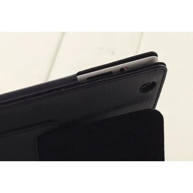 Full-Body Cover for iPad 2, iPad 3, iPad 4 - 9.7” (Black Synthetic) by 9eight5
