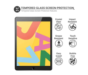 iPad 7th / 8th / 9th Gen 9H Clear Tempered Glass Screen Protector by techplus
