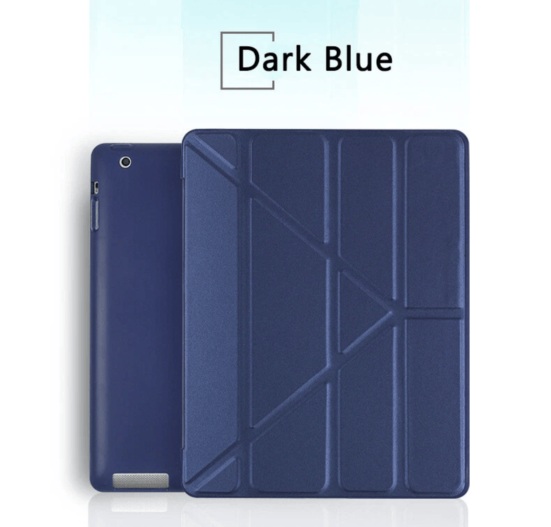 techplus iPad 9.7-inch 5th Gen (2017) Ultra Slim Smart Case – Lightweight Multi-Fold Cover iPad 9.7-inch 5th Gen (2017) Ultra Slim Smart Case – Lightweight Multi-Fold Cover