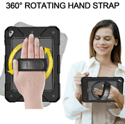 techplus iPad 9.7-inch 5th Generation (2017) Heavy Duty Rugged Shockproof Silicone Case With Front Screen Protector iPad 9.7-inch 5th Generation (2017) Heavy Duty Rugged Shockproof Silicone Case With Front Screen Protector