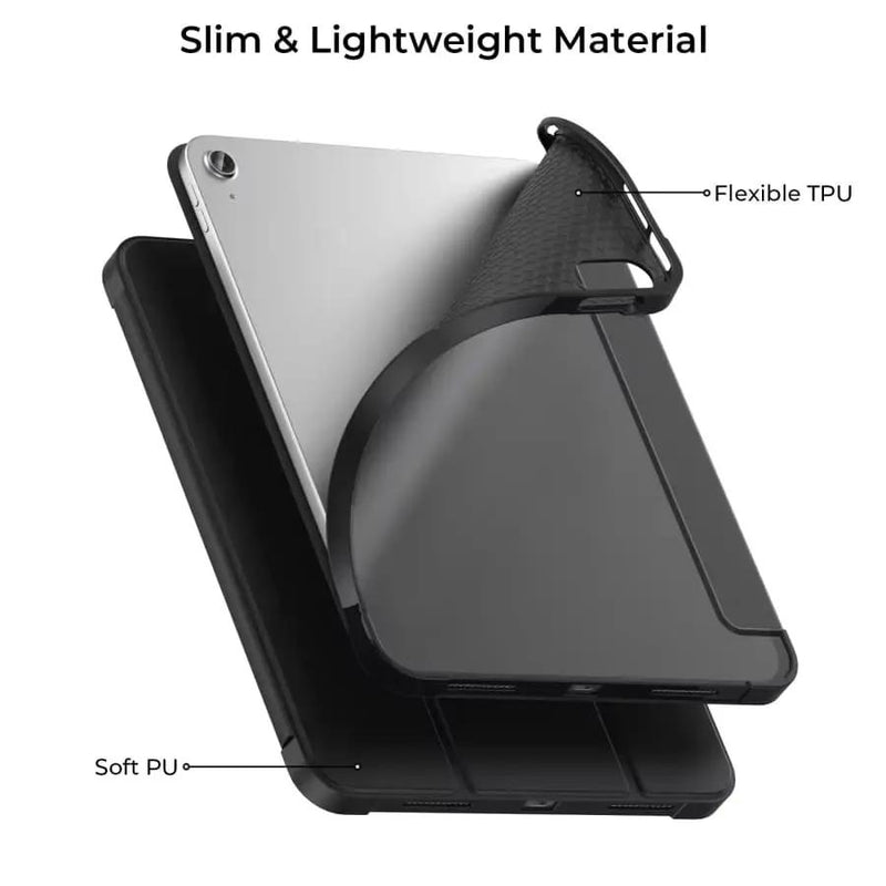 iPad Cover for (A16) 11” (2025) / iPad 10th Gen 10.9” (2022) (Black) by 9eight5