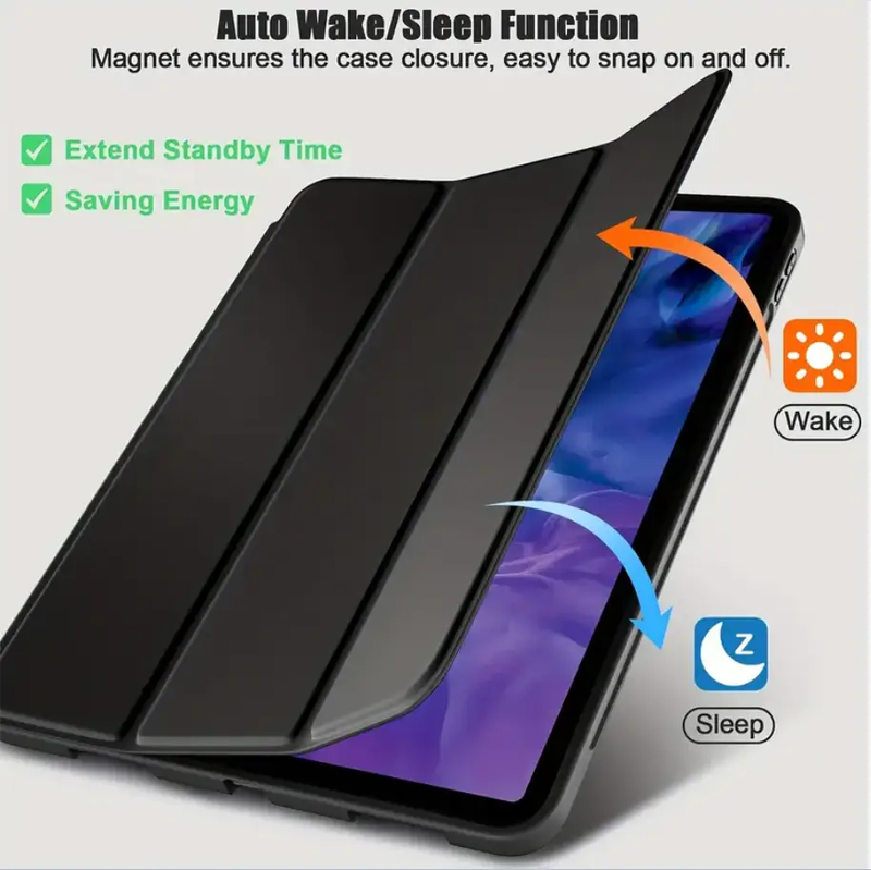 iPad Pro 11 4th Gen (2022) Smart Case – Ultra Slim Protective Cover by techplus