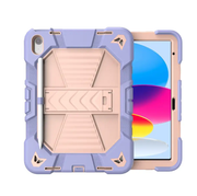 Apple iPad Air 11-Inch (M3) 2025 Rugged Shockproof Case with Kickstand (Pink) by techplus