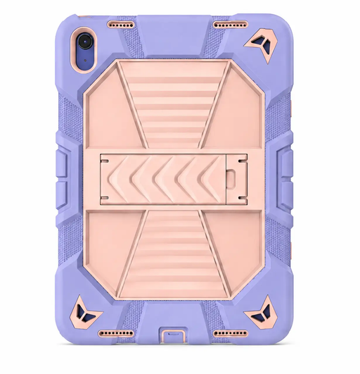 Apple iPad Air 11-Inch (M3) 2025 Rugged Shockproof Case with Kickstand (Pink) by techplus